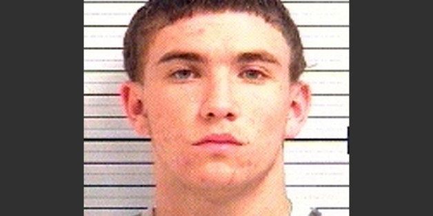 This booking photo provided by the Bay County Sheriff's Office shows 18-year-old Dalton Hayes following his arrest, Sunday, Jan. 18, 2015, in Panama City Beach, Fla. Hayes and his 13-year-old girlfriend are suspected in a crime spree of stolen vehicles and pilfered checks across the U.S. South, and both have been taken into custody. The couple vanished from their small hometown in western Kentucky earlier this month. (AP Photo)