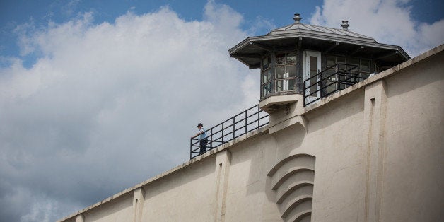 DANNEMORA, NY - JUNE 18: Clinton Correctional Facility is seen on June 18, 2015 in Dannemora, New York. After conducting a