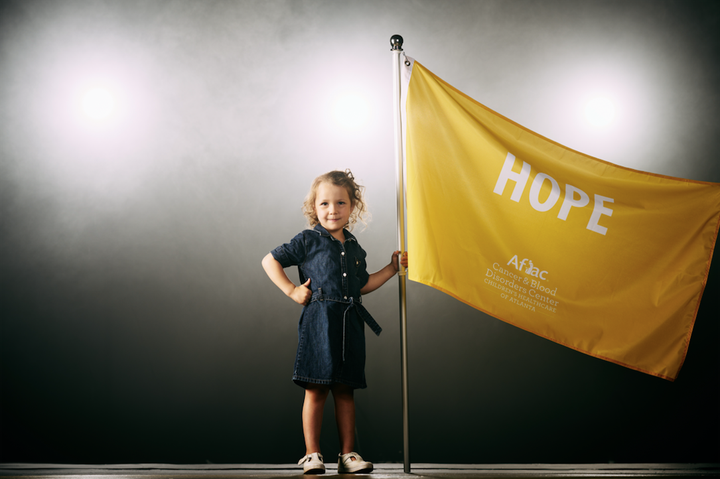 "Caroline was diagnosed with brain cancer in early 2017 when doctors found a softball-sized tumor. A neurosurgeon was able to