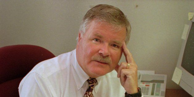Bob Fitzpatrick, the undercover FBI agent who was sent to investigate the Memphis, Tenn., hotel where the Rev. Dr. Martin Luther King Jr. had been shot, poses in his office in Boston, Mass., Thursday, May 15, 1997. Fitzpatrick, who is presently a private investigator with IEI Resources Inc. in Boston, found the .30-06 rifle allegedly used by James Earl Ray to kill King in 1968. The rifle is undergoing a series of tests at a University of Rhode Island crime lab to determine if it actually fired the fatal round. (AP Photo/Gretchen Ertl)