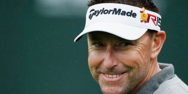 SCOTTSDALE, AZ - JANUARY 30: Robert Allenby of Australia walks across the 16th green during the second round of the Waste Ma