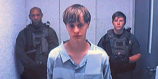 Dylann Roof appears via video before a judge, in Charleston, S.C., Friday, June 19, 2015. The 21-year-old accused of killing nine people inside a black church in Charleston made his first court appearance, with the relatives of all the victims making tearful statements. (Centralized Bond Hearing Court via AP)