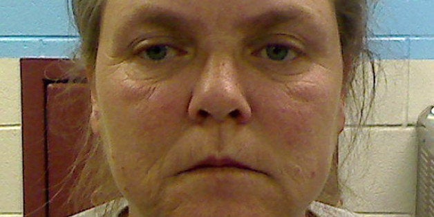 This photo released by the Etowah County Sheriff's Dept. on Wednesday, Feb. 22, 2012 shows Joyce Hardin Garrard, 46. Garrard and 27-year-old Jessica Mae Hardin, grandmother and stepmother of a 9-year-old Alabama girl who died after witnesses said she was forced to run for three hours as punishment for lying, have been charged with murder and are being held in jail. (AP Photo/Etowah County Sheriff's Office)