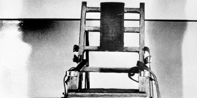 Undated picture of the electric chair in which Julius and Ethel Rosenberg were executed on June 19, 1953, in the Sing Sing prison. (Photo credit should read -/AFP/Getty Images)