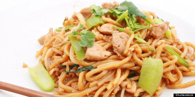 chinese fried noodle with...