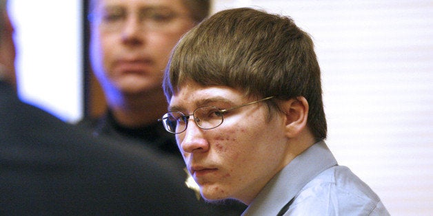 Brendan Dassey appears in court Monday, April 16, 2007, at the Manitowoc County Courthouse in Manitowoc, Wis. Dassey, 17, is charged with first-degree intentional homicide, mutilating a corpse and first-degree sexual assault in the death of 25-year-old Teresa Halbach on Oct. 31, 2005. His uncle, Steven Avery, 44, was found guilty of her murder last month. (AP Photo/Dan Powers, Pool)