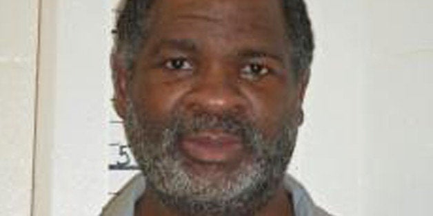 This Feb. 9, 2014 photo provided by the Missouri Department of Corrections shows Missouri death row inmate Richard Strong. Strong was convicted of fatally stabbing his girlfriend and her 2-year-old daughter 15 years ago in suburban St. Louis. (Missouri Department of Corrections via AP)