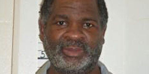 This Feb. 9, 2014 photo provided by the Missouri Department of Corrections shows Missouri death row inmate Richard Strong. Strong was convicted of fatally stabbing his girlfriend and her 2-year-old daughter 15 years ago in suburban St. Louis. (Missouri Department of Corrections via AP)