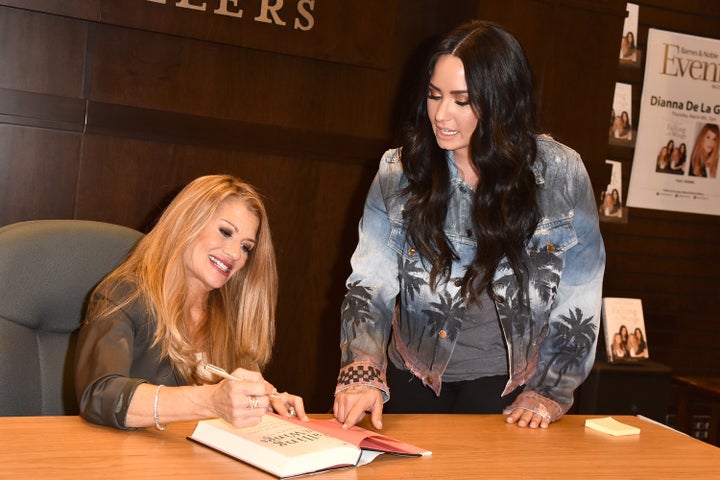 Demi Lovato with her mother Dianna De La Garza