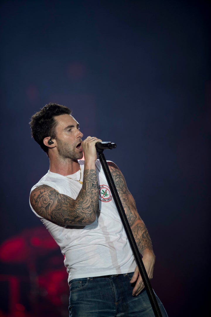 Adam Levine of Maroon 5