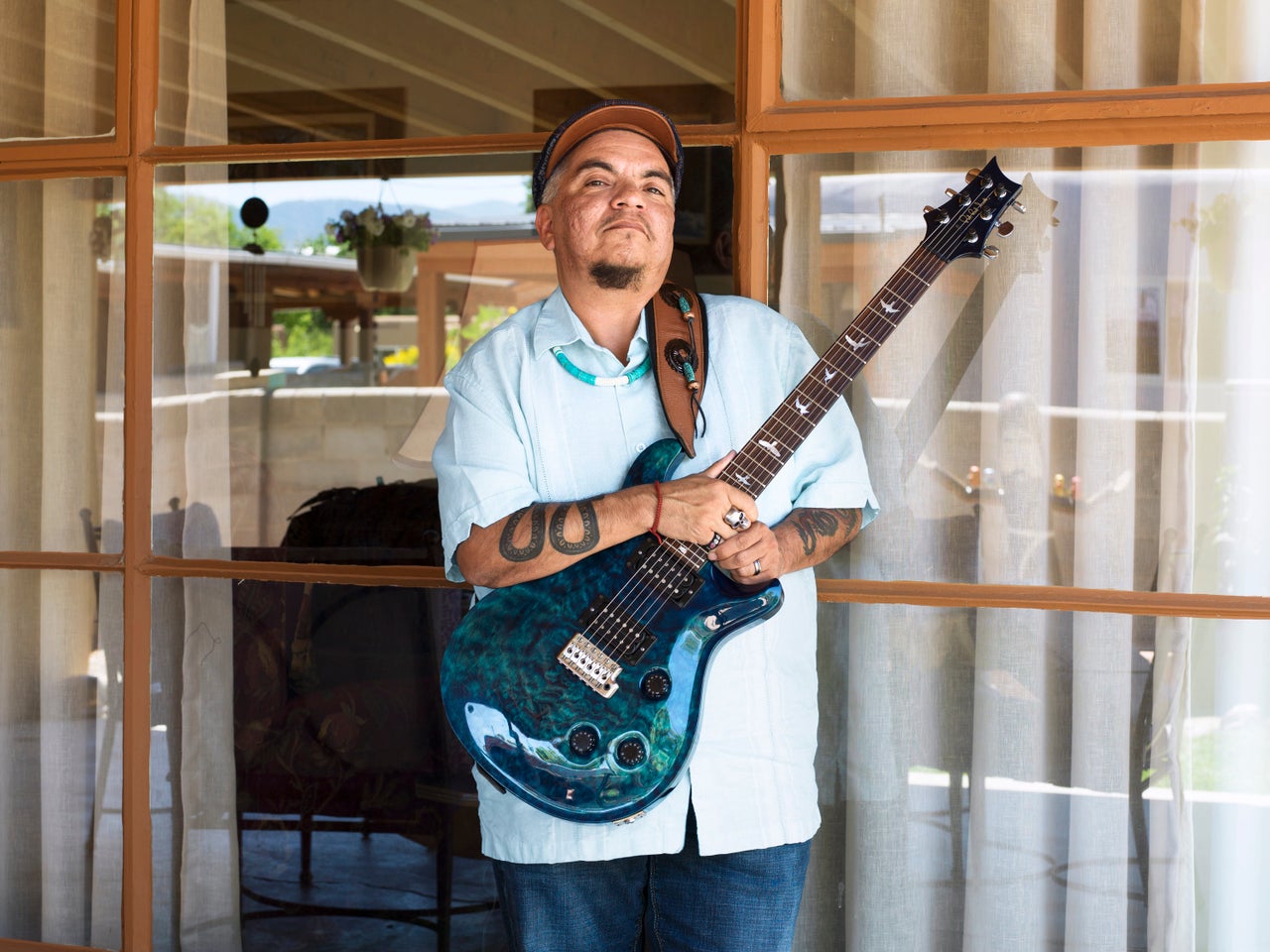 D' Santi, 54, Sante Fe, N.M.<br><br><br>"I identify as a straight male, and I’ve always known. My first memory was saying, 'I am not a girl. I don't want to be a girl.' People need to know they're not alone. Because that was my battle. For 50 years. I was in it by myself. I knew I was different, but I could never figure out how. I self-medicated — a lot of alcohol. I drank until I blacked out. I liked that altered state because then I didn't have to be me. I was just one of the guys. Now I’m really excited to live my life. I just want to play more music. Spend time with my wife, the grandkids, my family. Be authentic. I missed the first 50 years of my life, but I'm not missing the second 50."