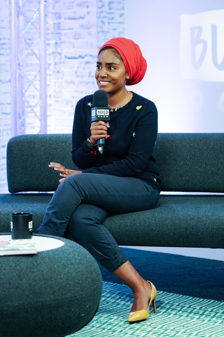 Nadiya made an appearance on 'BUILD'