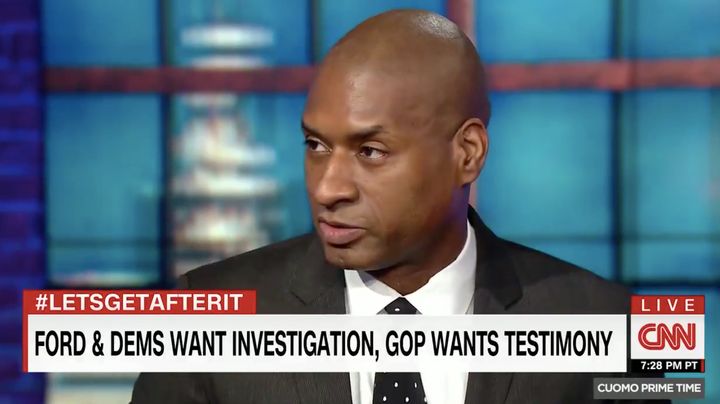 Charles Blow appeared on "Cuomo Prime Time" on Wednesday night. 