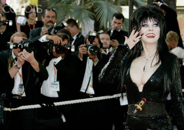 Cassandra Peterson at the Cannes Film Festival in 2003.