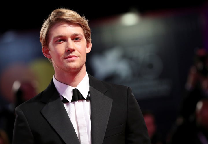 Joe Alwyn at the premiere of "The Favourite" at the 75th Venice International Film Festival on Aug. 30. Alwyn spoke to British Vogue about what it's like to date Taylor Swift.