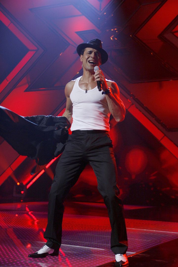 Chico on 'The X Factor' in 2005