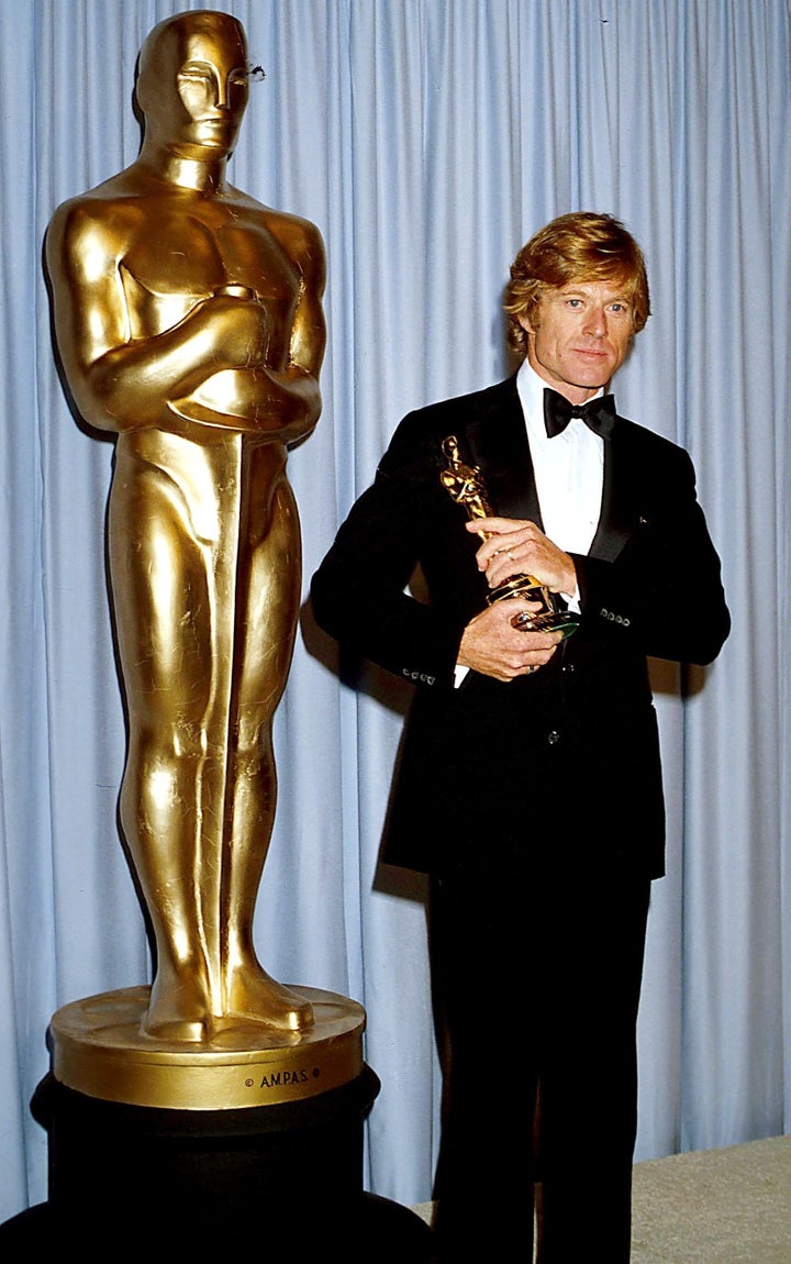 Robert Redford at the 1981 Oscars. 