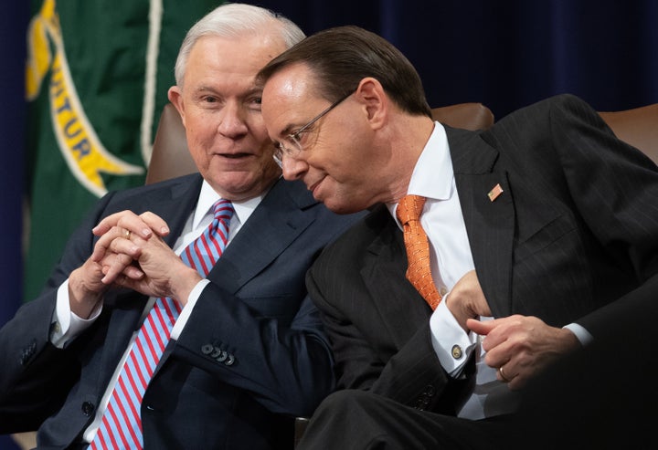 Rod Rosenstein became the top Justice Department official overseeing Mueller's investigation after Attorney General Jeff Sess
