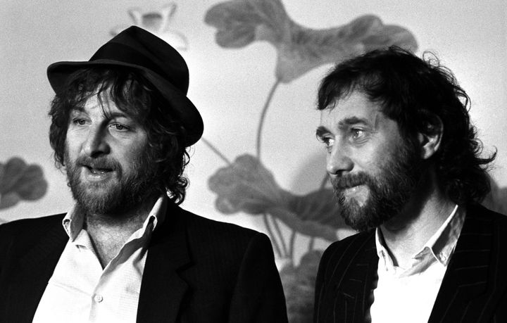 Chas and Dave pictured in 1984.
