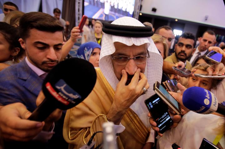 O υπουργός Ενέργειας της Σαουδικής Αραβίας στις 23 Σεπτεμβρίου στη σύνοδο του OPEC