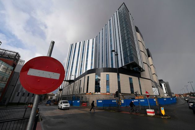 The new Royal Liverpool Hospital has stood empty since construction giant Carillion collapsed in January 