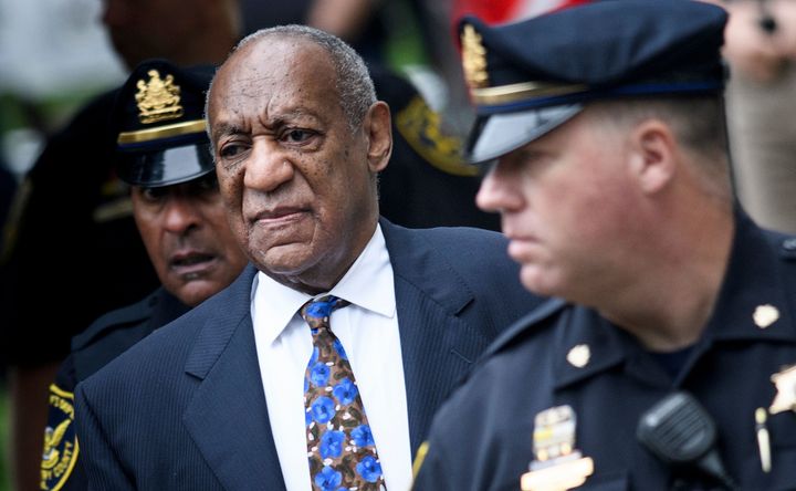 Bill Cosby arrives at court on Sept. 24, 2018, in Norristown, Pennsylvania, for his sentencing hearing. 