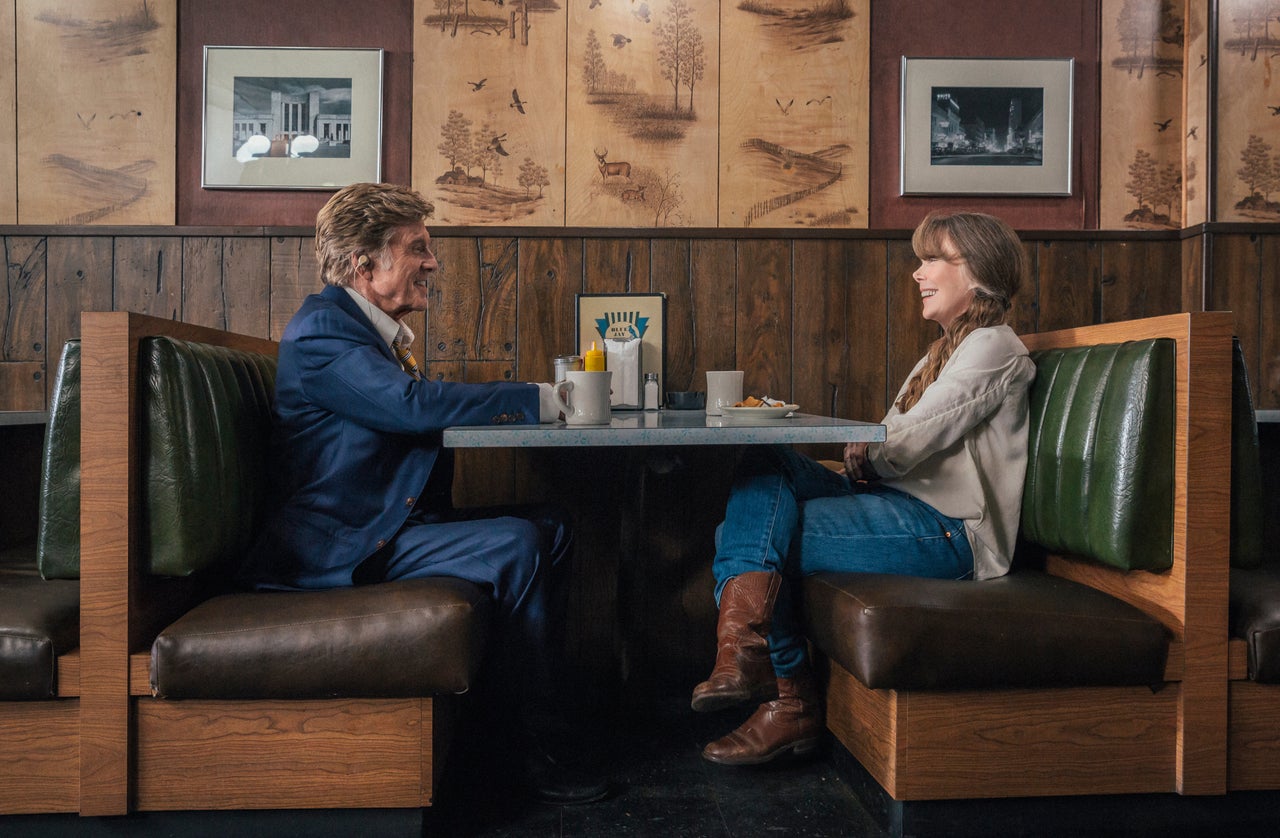 Robert Redford and Sissy Spacek in "The Old Man & the Gun."