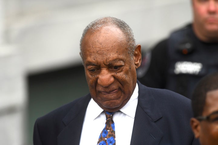 Bill Cosby departs the Montgomery County Courthouse on the first day of sentencing in his sexual assault trial on September 2