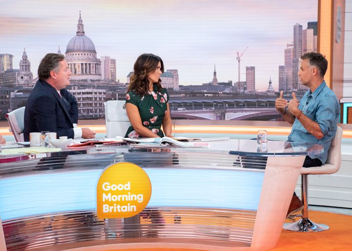 Richard appeared on 'Good Morning Britain' to speak about his health