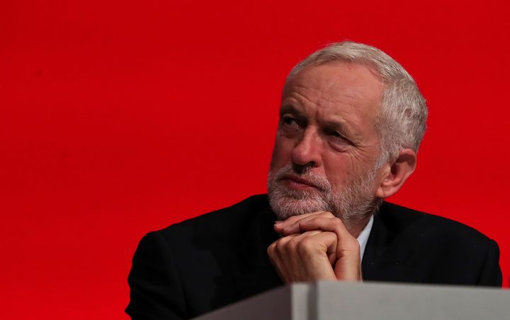 Labour leader Jeremy Corbyn during the Labour Party's annual conference at the Arena and Convention Centre (ACC), in Liverpool.