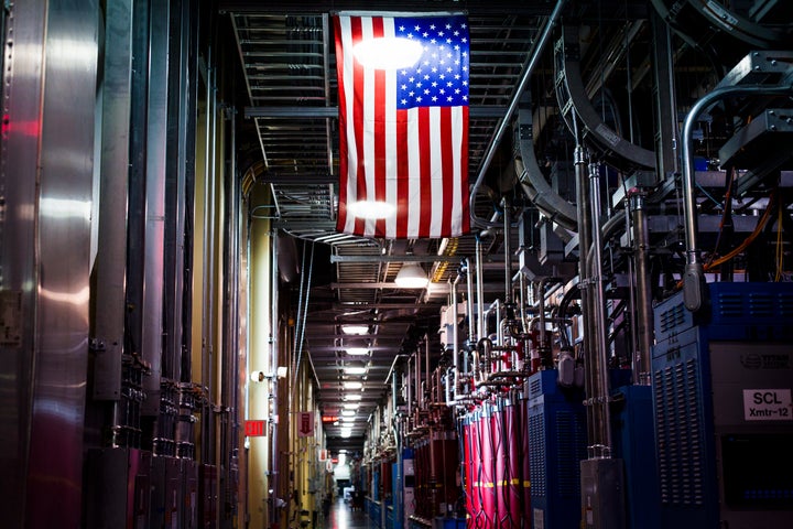 Inside the Spallation Neutron Source in Oak Ridge, Tennessee. Last year President Donald Trump proposed budget cuts that would have led to layoffs of roughly 1,600 of the facility’s 4,800 employees.