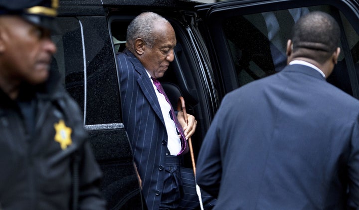 Bill Cosby arrives for a second day of a sentencing hearing at the Montgomery County Courthouse Sept. 25, 2018, in Norristown