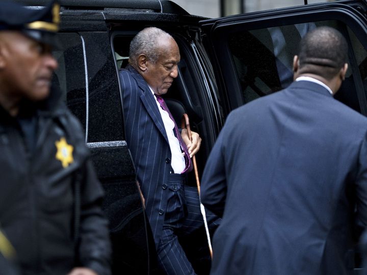 Bill Cosby arrives for a second day of a sentencing hearing at the Montgomery County Courthouse Sept. 25, 2018, in Norristown, Pennsylvania.