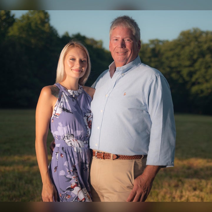 Chelsea Lanai McCullough, age 21, with Bruce Maynard, age 53. 