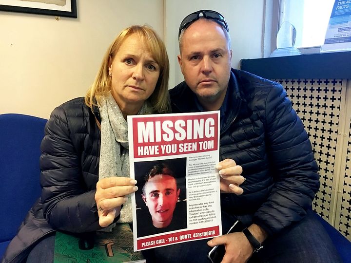 Vicki and Ian Jones are adamant their missing son is still alive 