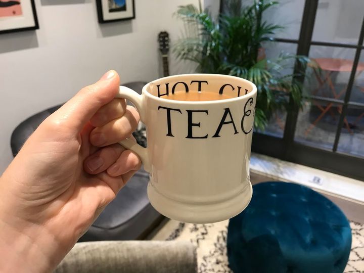 A decaf tea (honestly). 