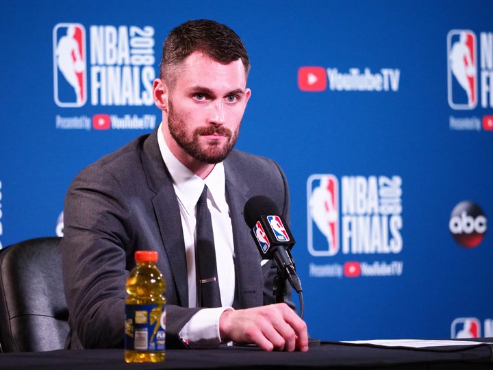 Cleveland Cavaliers center Kevin Love wrote an essay earlier this year about his first panic attack and later hospitalization