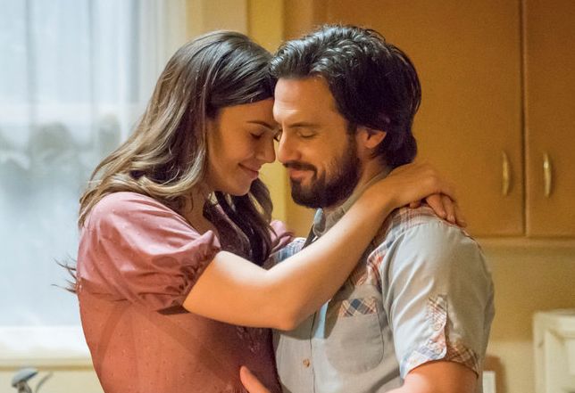 Mandy Moore and Milo Ventimiglia in "This Is Us."
