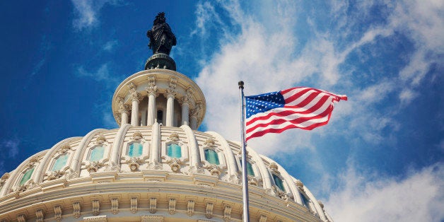 USA, Columbia, Washington DC, Capitol Building