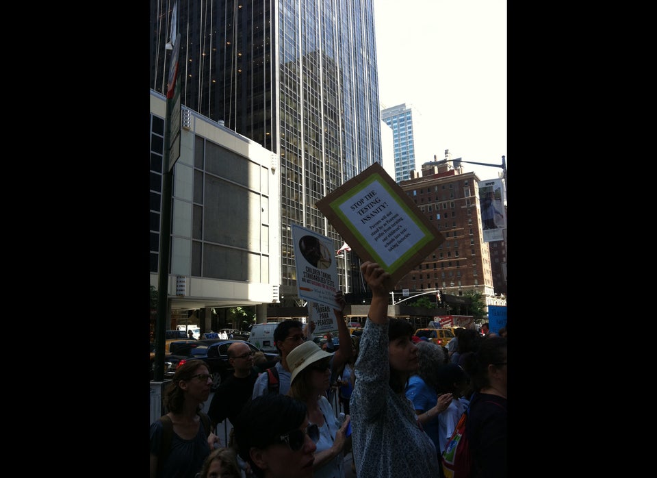 June 7, 2012, Protest In Manhattan