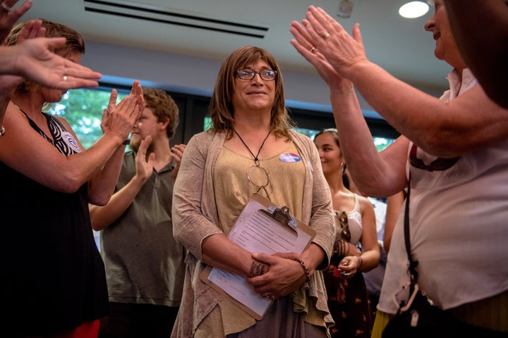 Vermont Democratic gubernatorial nominee Christine Hallquist