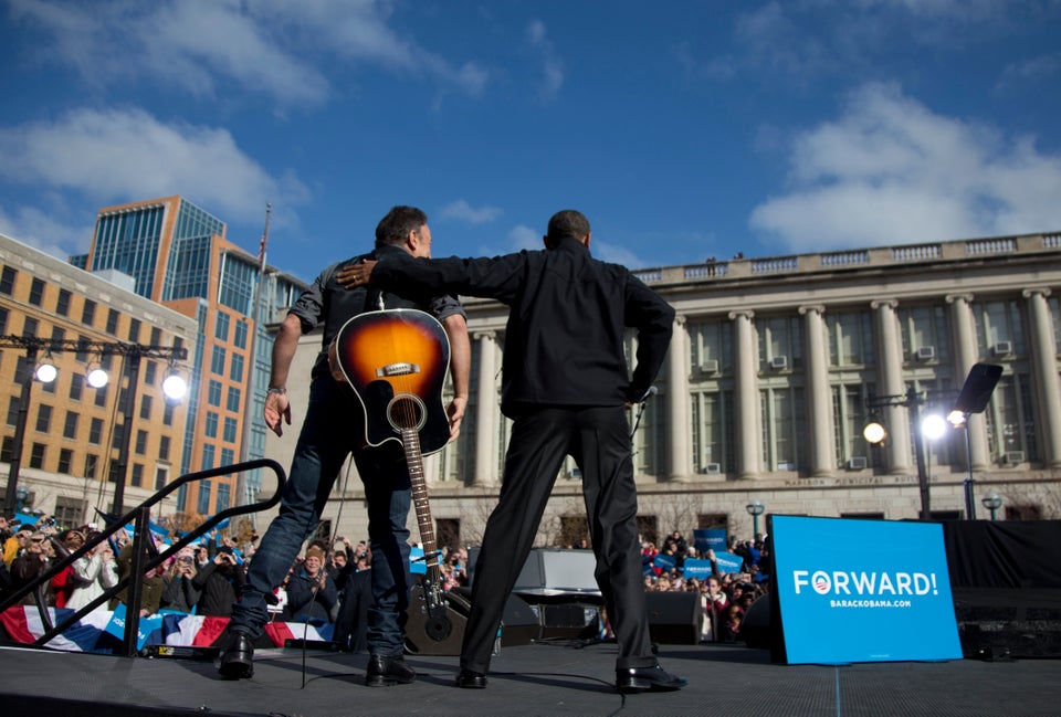 Barack Obama, Bruce Springsteen