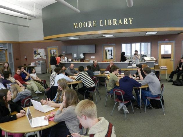Minneapolis School Library Without Books Thrives After