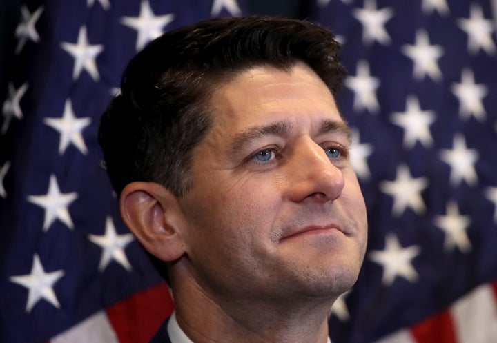 The House, led by Speaker Paul Ryan, passed an $854 billion bill to fund the government on Wednesday, but it didn't include m