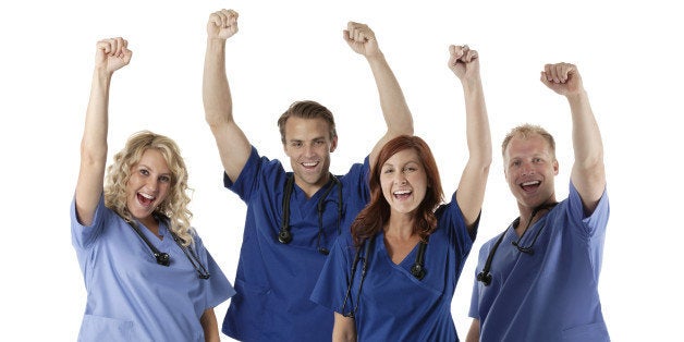 Cheering medical professionals teamhttp://www.twodozendesign.info/i/1.png