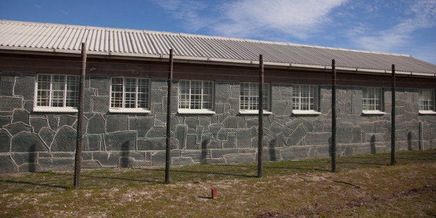 Before U.S. President Barack Obama visits during a tour, the prison is seen on Robben Island, South Africa, Sunday, June 30, 2013. Former South African president Nelson Mandela spent 18 years of his 27-year prison term on the island locked up by the former apartheid government. (AP Photo/Carolyn Kaster)