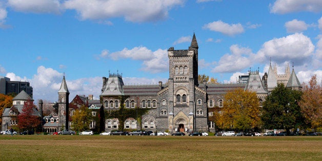 University College, built in 1851, the oldest building on campus.