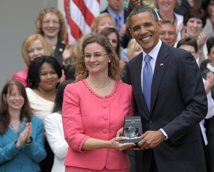 Michelle Shearer Honored By President Obama As The 61st National