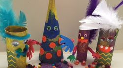 How To Make Toilet Roll Tube Monsters For Halloween