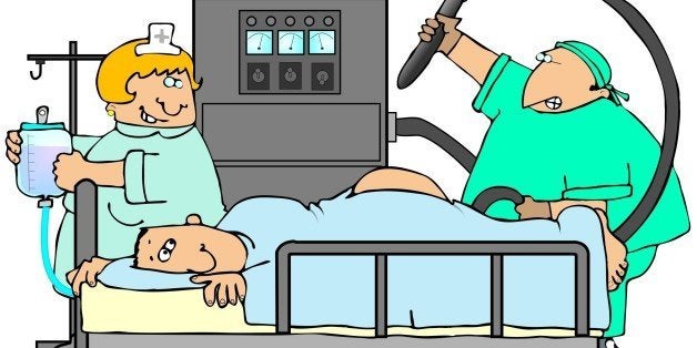 Image result for cartoon long colonoscopy hose